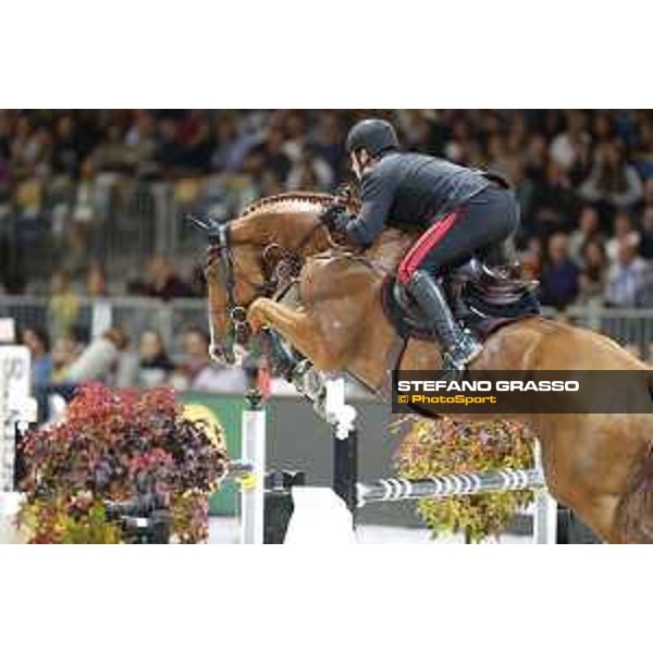 Jumping Verona - Grand prix - Emanuele Gaudiano of Italy riding Chalou - Verona, Fieracavalli, 28 October 2018 - ph.Stefano Grasso/Jumping Verona
