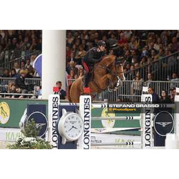 Jumping Verona - Grand prix - Emanuele Gaudiano of Italy riding Chalou - Verona, Fieracavalli, 28 October 2018 - ph.Stefano Grasso/Jumping Verona