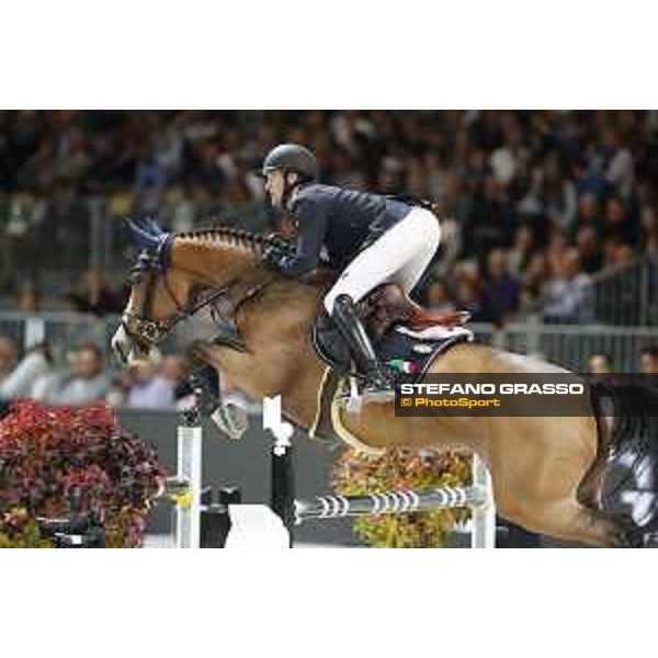 Jumping Verona - Grand prix - Niels Bruynseels of Belgium riding Gancia de Muze - Verona, Fieracavalli, 28 October 2018 - ph.Stefano Grasso/Jumping Verona
