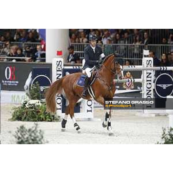Jumping Verona - Grand prix - Harrie Smolders for Holland riding Emerald N.O.P. - Verona, Fieracavalli, 28 October 2018 - ph.Stefano Grasso/Jumping Verona