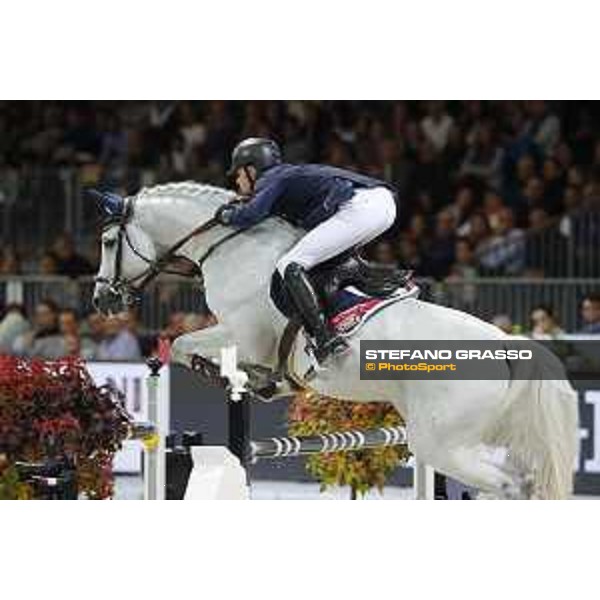 Jumping Verona - Grand prix - Max Kühner of Austria riding Chardonnay 79 - Verona, Fieracavalli, 28 October 2018 - ph.Stefano Grasso/Jumping Verona