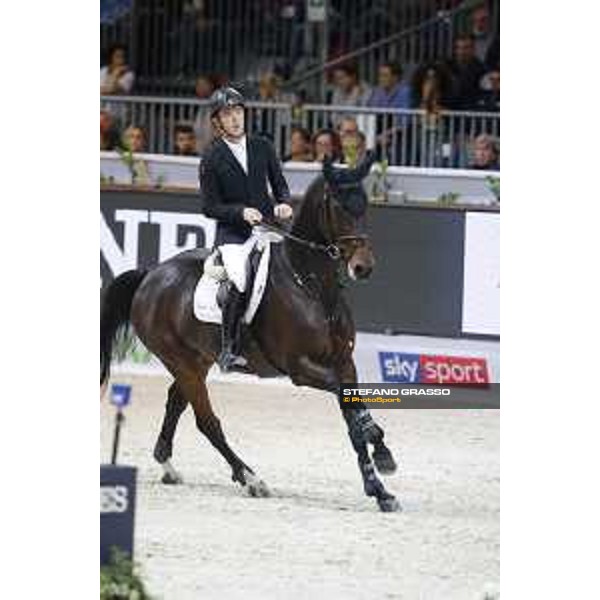 Jumping Verona - Grand prix - Brash Scott of England riding Hello Mr President - Verona, Fieracavalli, 28 October 2018 - ph.Stefano Grasso/Jumping Verona