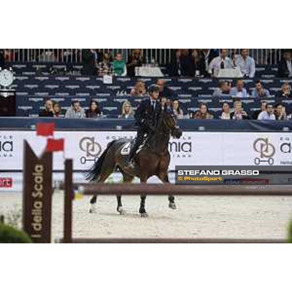Jumping Verona - Grand prix - Lorenzo De Luca of Italy riding Ensor De Litrange Lxii - Verona, Fieracavalli, 28 October 2018 - ph.Stefano Grasso/Jumping Verona