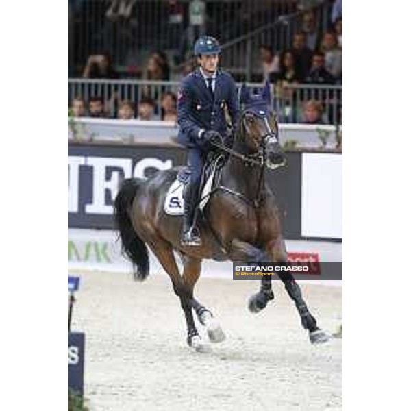 Jumping Verona - Grand prix - Lorenzo De Luca of Italy riding Ensor De Litrange Lxii - Verona, Fieracavalli, 28 October 2018 - ph.Stefano Grasso/Jumping Verona