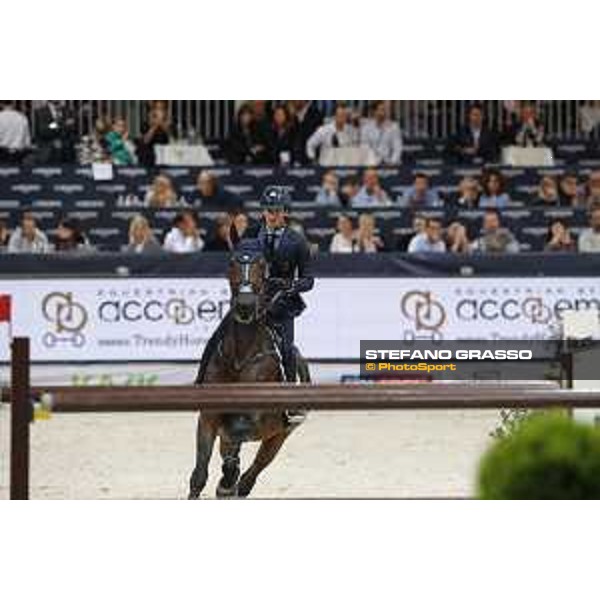 Jumping Verona - Grand prix - Lorenzo De Luca of Italy riding Ensor De Litrange Lxii - Verona, Fieracavalli, 28 October 2018 - ph.Stefano Grasso/Jumping Verona