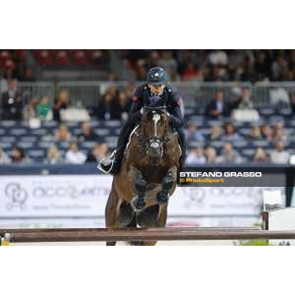 Jumping Verona - Grand prix - Lorenzo De Luca of Italy riding Ensor De Litrange Lxii - Verona, Fieracavalli, 28 October 2018 - ph.Stefano Grasso/Jumping Verona