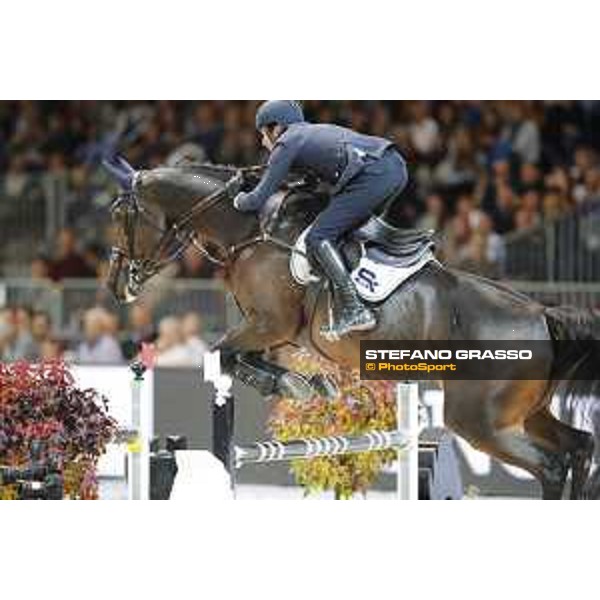 Jumping Verona - Grand prix - Lorenzo De Luca of Italy riding Ensor De Litrange Lxii - Verona, Fieracavalli, 28 October 2018 - ph.Stefano Grasso/Jumping Verona