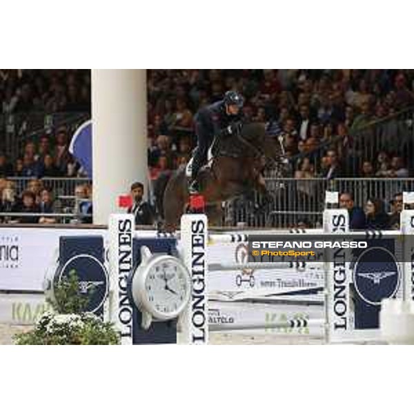 Jumping Verona - Grand prix - Lorenzo De Luca of Italy riding Ensor De Litrange Lxii - Verona, Fieracavalli, 28 October 2018 - ph.Stefano Grasso/Jumping Verona