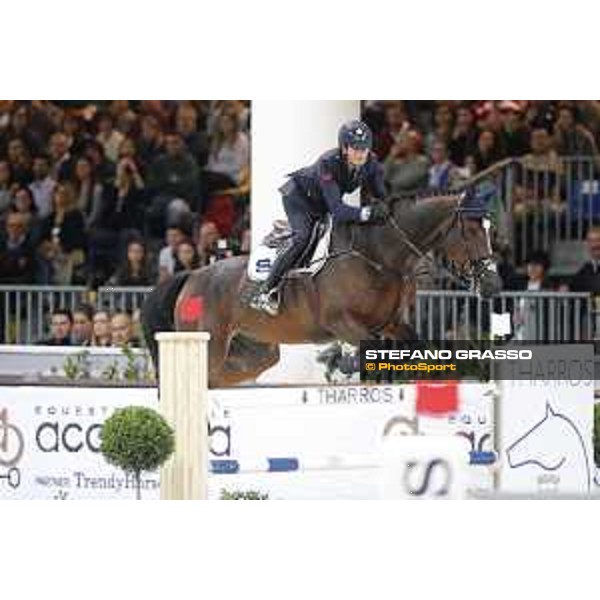 Jumping Verona - Grand prix - Lorenzo De Luca of Italy riding Ensor De Litrange Lxii - Verona, Fieracavalli, 28 October 2018 - ph.Stefano Grasso/Jumping Verona