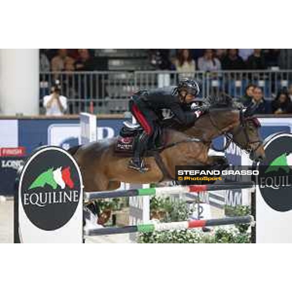 Jumping Verona - Grand prix - Bruno Chimirri of Italy riding Tower Mouche - Verona, Fieracavalli, 28 October 2018 - ph.Stefano Grasso/Jumping Verona