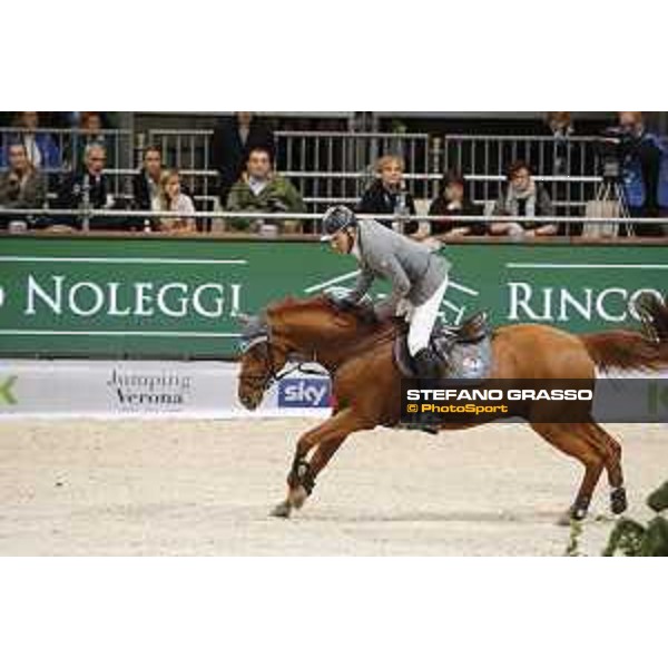 Jumping Verona - Grand prix - Ludger Beerbaum of Germany riding Casello - Verona, Fieracavalli, 28 October 2018 - ph.Stefano Grasso/Jumping Verona