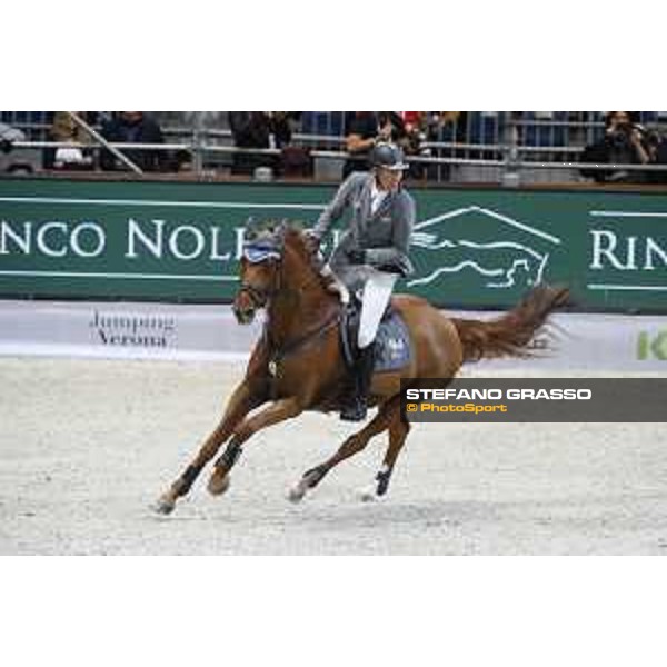 Jumping Verona - Grand prix - Ludger Beerbaum of Germany riding Casello - Verona, Fieracavalli, 28 October 2018 - ph.Stefano Grasso/Jumping Verona