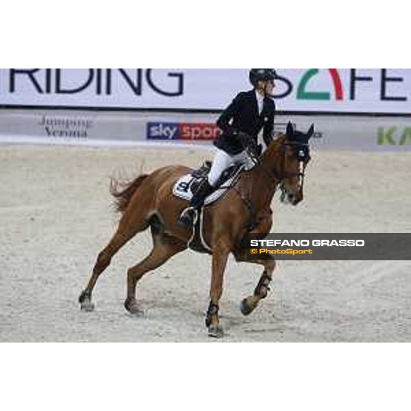 Jumping Verona - Grand prix - Petronella Andersson of Sweden riding Bacardi 188 - Verona, Fieracavalli, 28 October 2018 - ph.Stefano Grasso/Jumping Verona