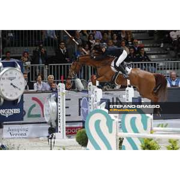 Jumping Verona - Grand prix - Petronella Andersson of Sweden riding Bacardi 188 - Verona, Fieracavalli, 28 October 2018 - ph.Stefano Grasso/Jumping Verona