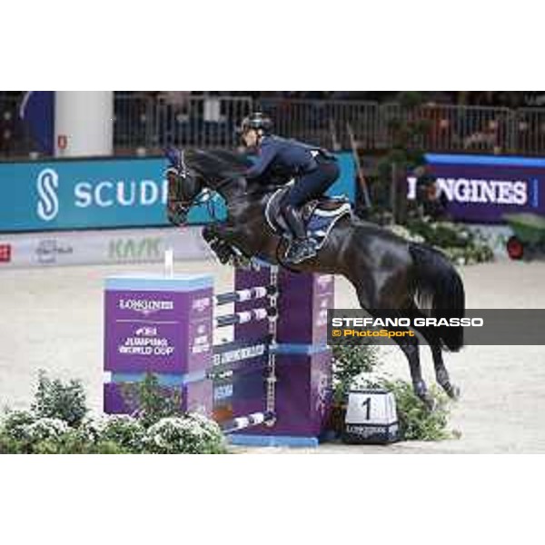 Jumping Verona - Grand prix - Luca Marziani of Italy riding Tokyo Du Soleil - Verona, Fieracavalli, 28 October 2018 - ph.Stefano Grasso/Jumping Verona