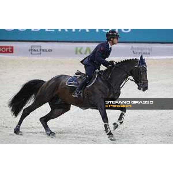 Jumping Verona - Grand prix - Luca Marziani of Italy riding Tokyo Du Soleil - Verona, Fieracavalli, 28 October 2018 - ph.Stefano Grasso/Jumping Verona