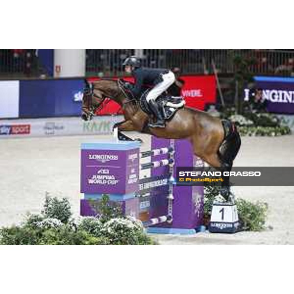 Jumping Verona - Grand prix - Abdel Said of Egypt riding Venise du Reverdy - Verona, Fieracavalli, 28 October 2018 - ph.Stefano Grasso/Jumping Verona
