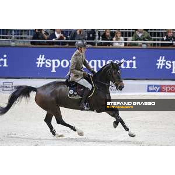 Jumping Verona - Grand prix - Alberto Zorzi of Italy riding Contanga 3 - Verona, Fieracavalli, 28 October 2018 - ph.Stefano Grasso/Jumping Verona