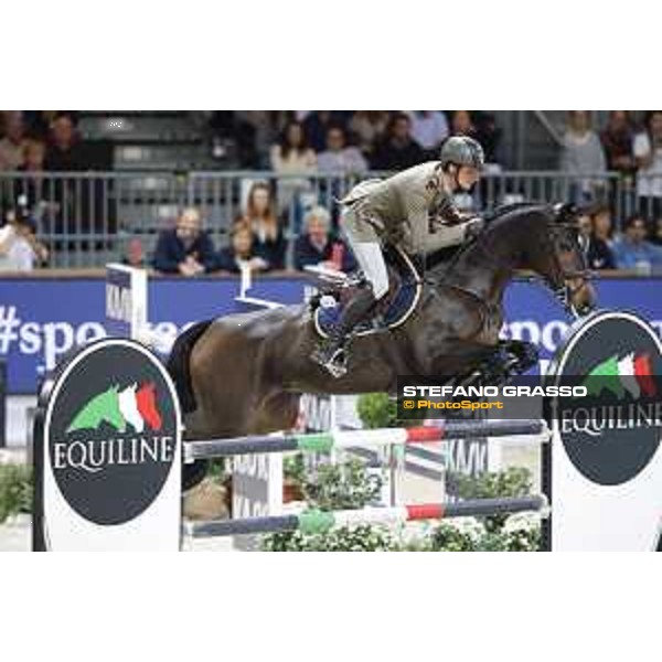 Jumping Verona - Grand prix - Alberto Zorzi of Italy riding Contanga 3 - Verona, Fieracavalli, 28 October 2018 - ph.Stefano Grasso/Jumping Verona