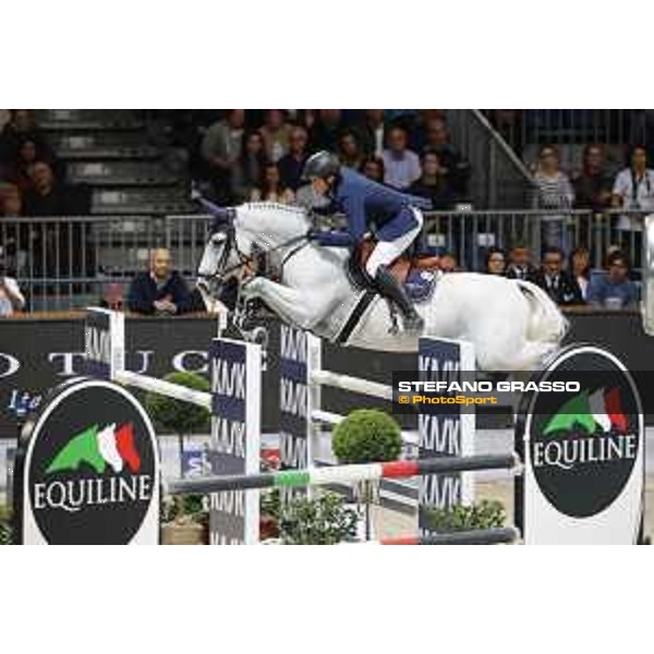Jumping Verona - Grand prix - Martin Fuchs of Switzerland riding Clooney 51 - Verona, Fieracavalli, 28 October 2018 - ph.Stefano Grasso/Jumping Verona