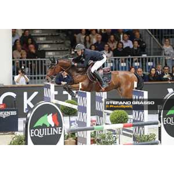 Jumping Verona - Grand prix - Kevin Staut of France riding For Joy Van\'t Zorgvliet HDC - Verona, Fieracavalli, 28 October 2018 - ph.Stefano Grasso/Jumping Verona