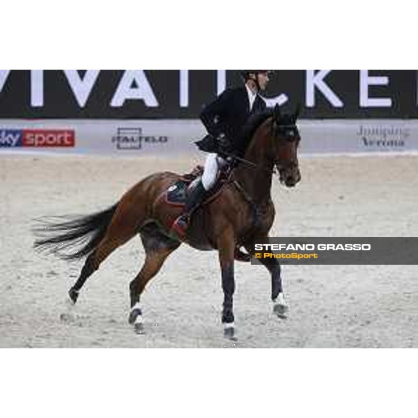 Jumping Verona - Grand prix - Kevin Staut of France riding For Joy Van\'t Zorgvliet HDC - Verona, Fieracavalli, 28 October 2018 - ph.Stefano Grasso/Jumping Verona