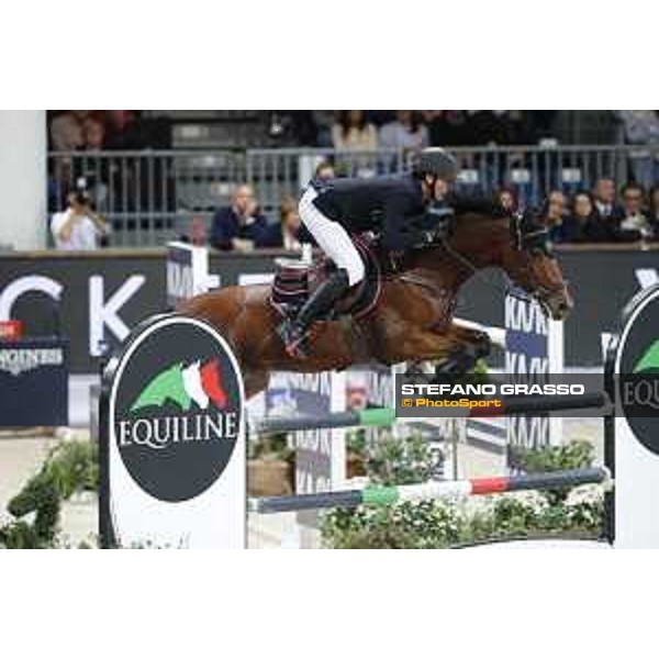 Jumping Verona - Grand prix - Kevin Staut of France riding For Joy Van\'t Zorgvliet HDC - Verona, Fieracavalli, 28 October 2018 - ph.Stefano Grasso/Jumping Verona