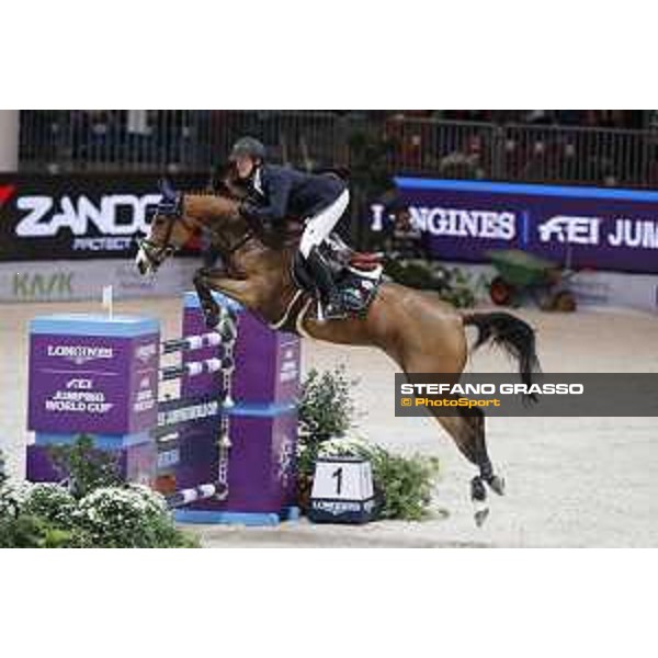 Jumping Verona - Grand prix - Niels Bruynseels of Belgium riding Gancia de Muze - Verona, Fieracavalli, 28 October 2018 - ph.Stefano Grasso/Jumping Verona