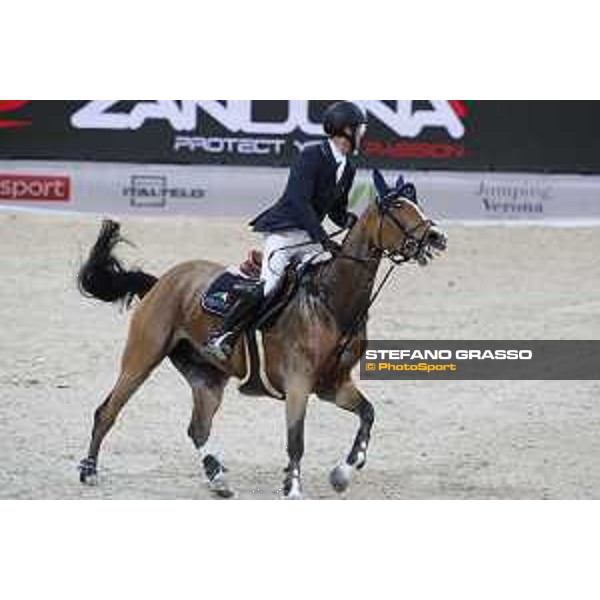 Jumping Verona - Grand prix - Niels Bruynseels of Belgium riding Gancia de Muze - Verona, Fieracavalli, 28 October 2018 - ph.Stefano Grasso/Jumping Verona