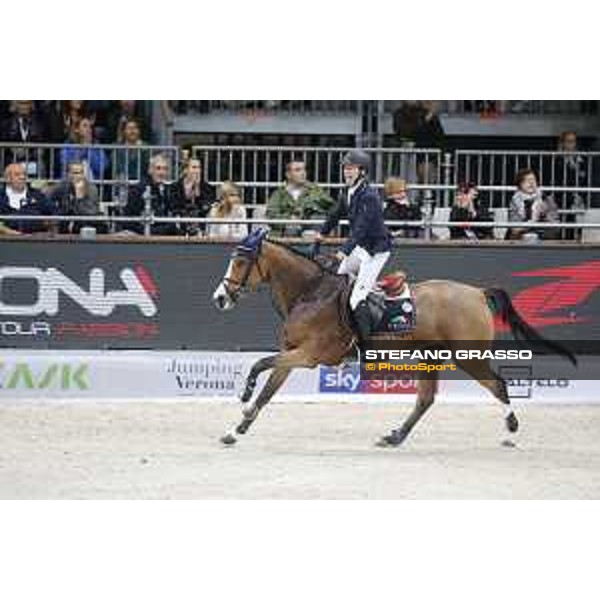 Jumping Verona - Grand prix - Niels Bruynseels of Belgium riding Gancia de Muze - Verona, Fieracavalli, 28 October 2018 - ph.Stefano Grasso/Jumping Verona