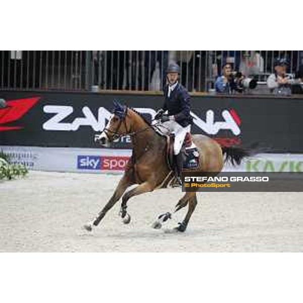 Jumping Verona - Grand prix - Niels Bruynseels of Belgium riding Gancia de Muze - Verona, Fieracavalli, 28 October 2018 - ph.Stefano Grasso/Jumping Verona