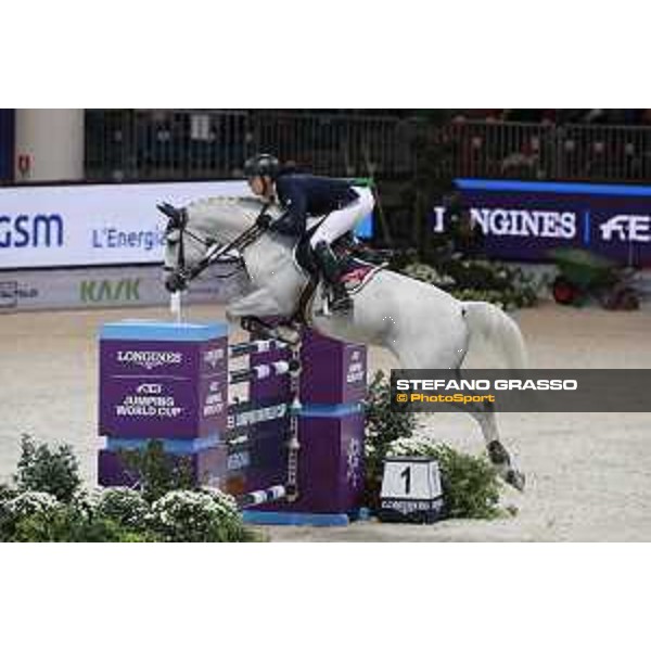 Jumping Verona - Grand prix - Max Kühner of Austria riding Chardonnay 79 - Verona, Fieracavalli, 28 October 2018 - ph.Stefano Grasso/Jumping Verona