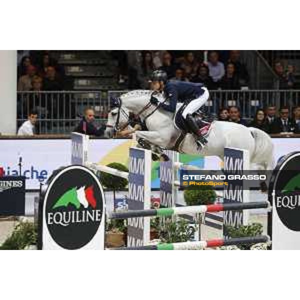 Jumping Verona - Grand prix - Max Kühner of Austria riding Chardonnay 79 - Verona, Fieracavalli, 28 October 2018 - ph.Stefano Grasso/Jumping Verona