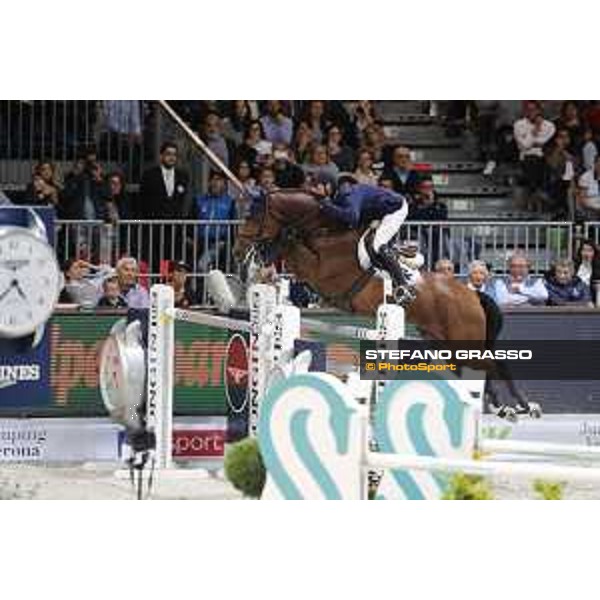 Jumping Verona - Grand prix - Daniel Deusser of Germany riding Calisto Blue - Verona, Fieracavalli, 28 October 2018 - ph.Stefano Grasso/Jumping Verona