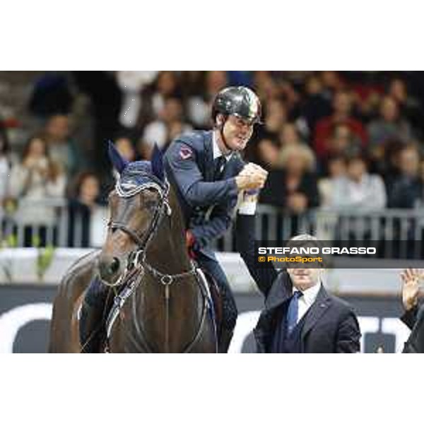 Jumping Verona - Grand prix - Luca Marziani of Italy riding Tokyo Du Soleil, Marco Di Paola - Verona, Fieracavalli, 28 October 2018 - ph.Stefano Grasso/Jumping Verona