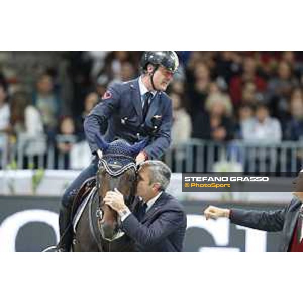 Jumping Verona - Grand prix - Luca Marziani of Italy riding Tokyo Du Soleil, Marco Di Paola - Verona, Fieracavalli, 28 October 2018 - ph.Stefano Grasso/Jumping Verona
