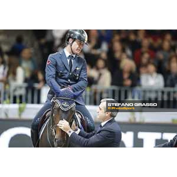 Jumping Verona - Grand prix - Luca Marziani of Italy riding Tokyo Du Soleil, Marco Di Paola - Verona, Fieracavalli, 28 October 2018 - ph.Stefano Grasso/Jumping Verona