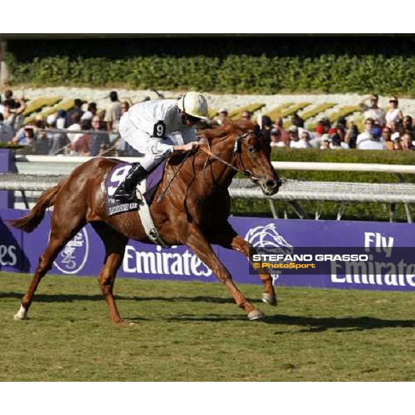 Ryan Moore on Conduit wins the Breeders\' Cup Turf at Santa Anita Los Angeles- Santa Anita, 25th oct. 2008 ph. Stefano Grasso