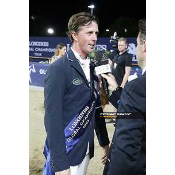 LGCT of Doha - Grand Prix Prize giving ceremony - Ben Maher interview - Doha - Al Shaqab, 10 November 2018 - ph.Stefano Grasso/LGCT