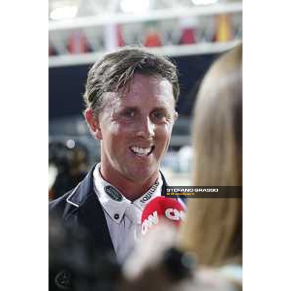 LGCT of Doha - Grand Prix Prize giving ceremony - Ben Maher interview - Doha - Al Shaqab, 10 November 2018 - ph.Stefano Grasso/LGCT