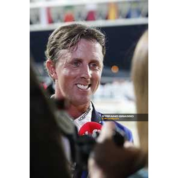 LGCT of Doha - Grand Prix Prize giving ceremony - Ben Maher interview - Doha - Al Shaqab, 10 November 2018 - ph.Stefano Grasso/LGCT