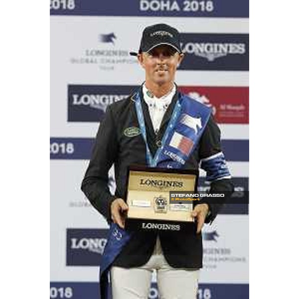 LGCT of Doha - Grand Prix Prize giving ceremony - Ben Maher (GBR), Longines watch - Doha - Al Shaqab, 10 November 2018 - ph.Stefano Grasso/LGCT
