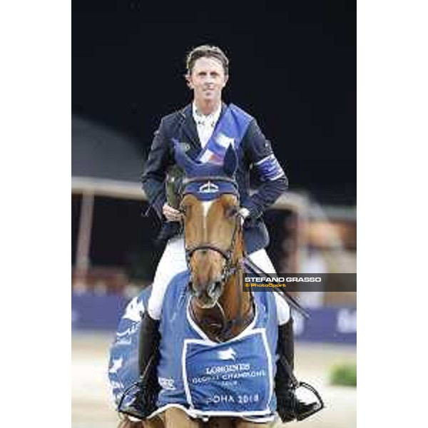 LGCT of Doha - Grand Prix Prize giving ceremony - Lap of honour for Ben Maher (GBR) - Doha - Al Shaqab, 10 November 2018 - ph.Stefano Grasso/LGCT