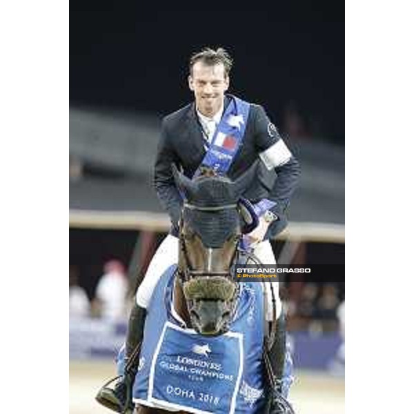 LGCT of Doha - Grand Prix Prize giving ceremony - Lap of honour for Harrie Smolders (NED) - Doha - Al Shaqab, 10 November 2018 - ph.Stefano Grasso/LGCT