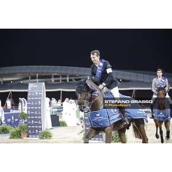 LGCT of Doha - Overall standing Prize giving ceremony - Lap of honour for Harrie Smolders (NED) - Doha - Al Shaqab, 10 November 2018 - ph.Stefano Grasso/LGCT