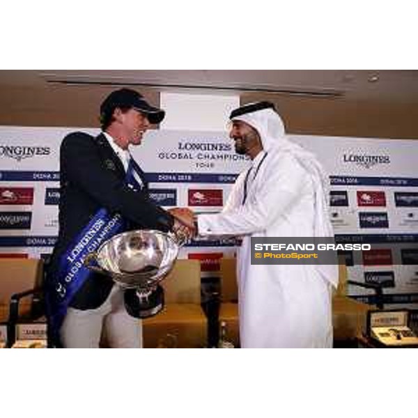 LGCT of Doha - Press conference - Ben Maher (GBR), Ali Al Rumaihi - Doha - Al Shaqab, 10 November 2018 - ph.Stefano Grasso/LGCT