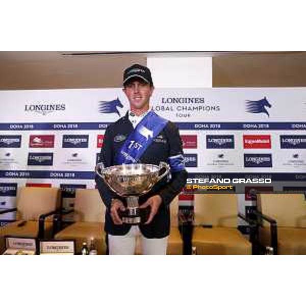 LGCT of Doha - Press conference - Ben Maher (GBR), LGCT Trophy - Doha - Al Shaqab, 10 November 2018 - ph.Stefano Grasso/LGCT