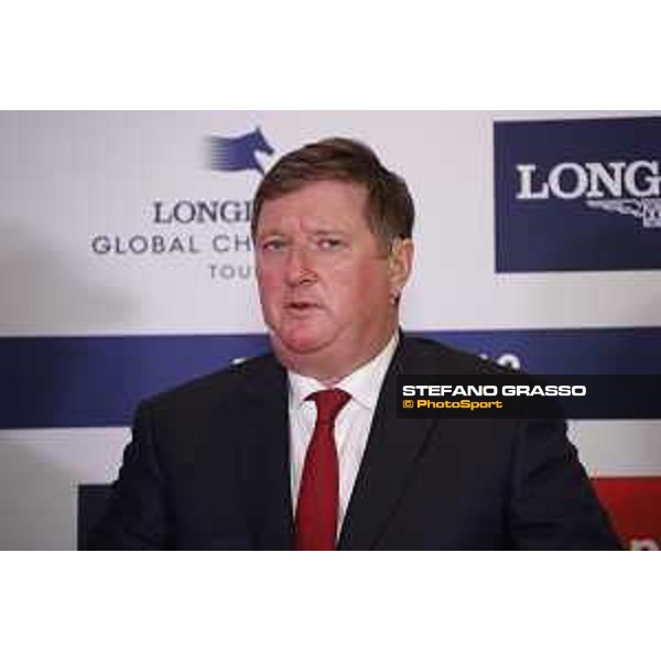 LGCT of Doha - Press conference - Jan Tops (President of LGCT and co-founder of GCL) - Doha - Al Shaqab, 10 November 2018 - ph.Stefano Grasso/LGCT