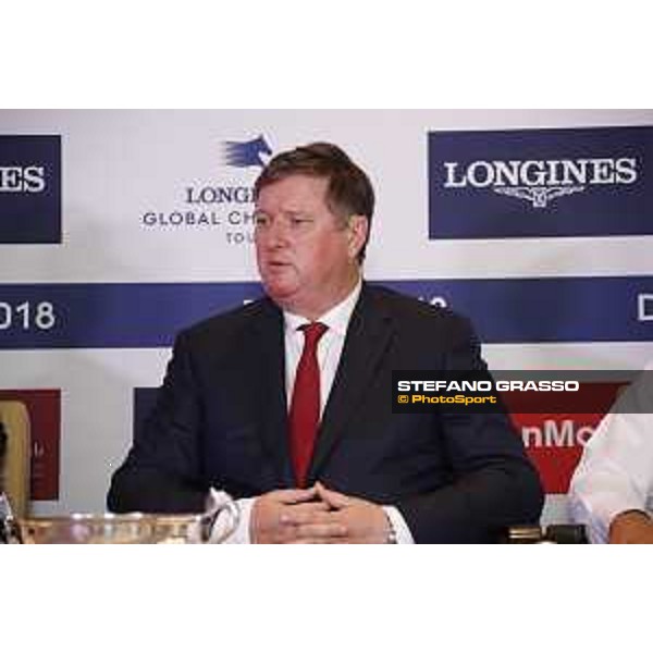 LGCT of Doha - Press conference - Jan Tops (President of LGCT and co-founder of GCL) - Doha - Al Shaqab, 10 November 2018 - ph.Stefano Grasso/LGCT