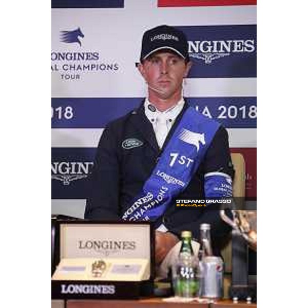 LGCT of Doha - Press conference - Ben Maher - Doha - Al Shaqab, 10 November 2018 - ph.Stefano Grasso/LGCT